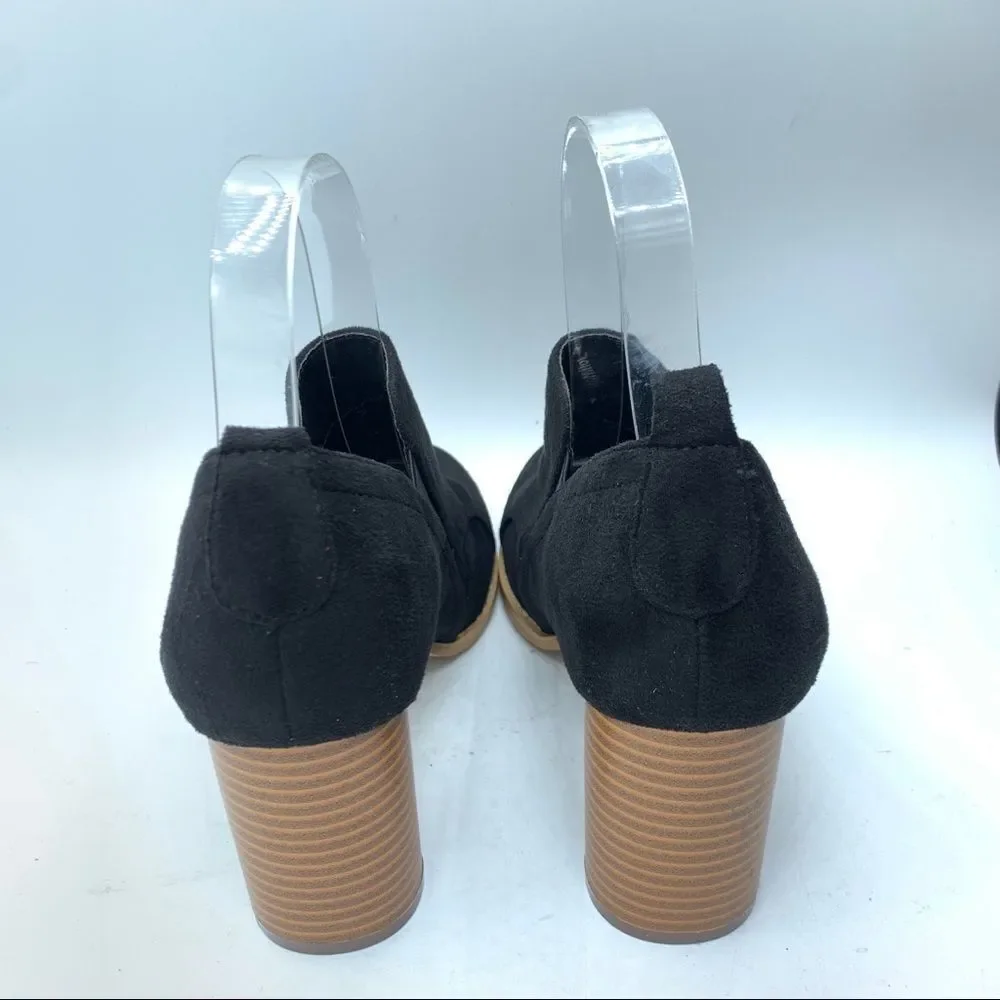 Jolimall Black Shooties Booties Shoe
